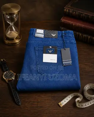 High Classic Plain Jeans