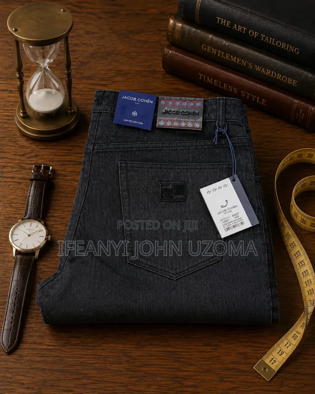 High Classic Plain Jeans