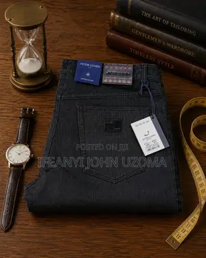 High Classic Plain Jeans