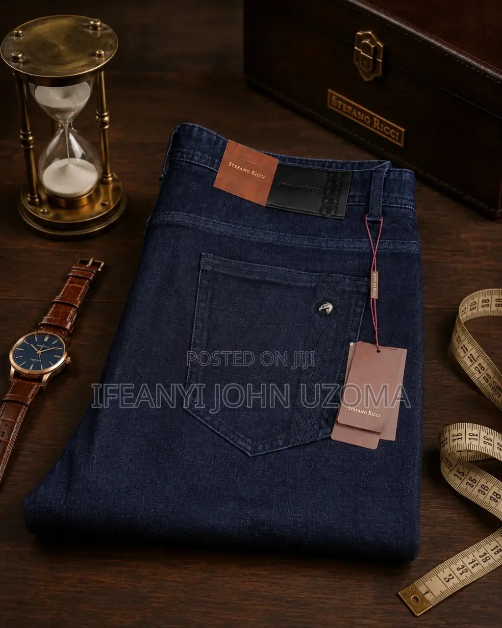 High Classic Plain Jeans