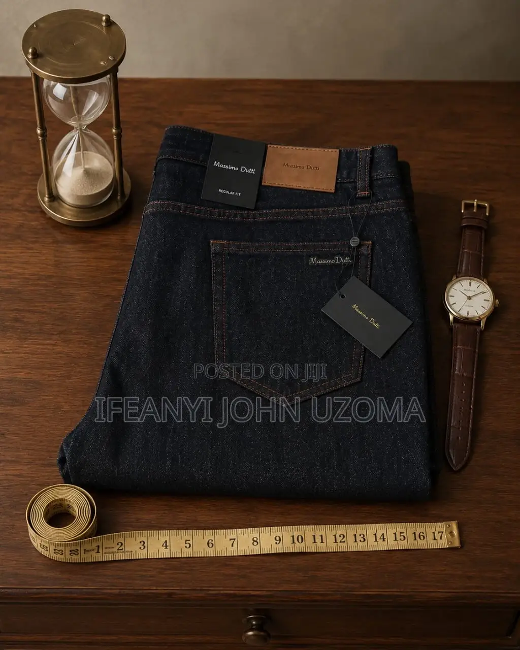 High Classic Plain Jeans