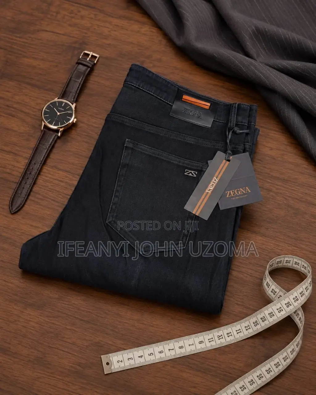 High Classic Plain Jeans