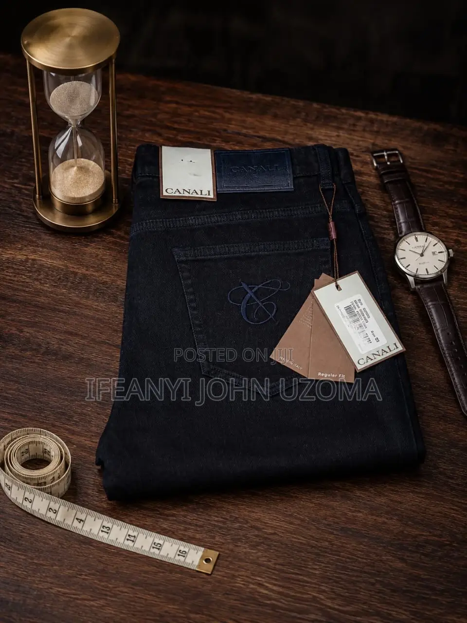 High Classic Plain Jeans