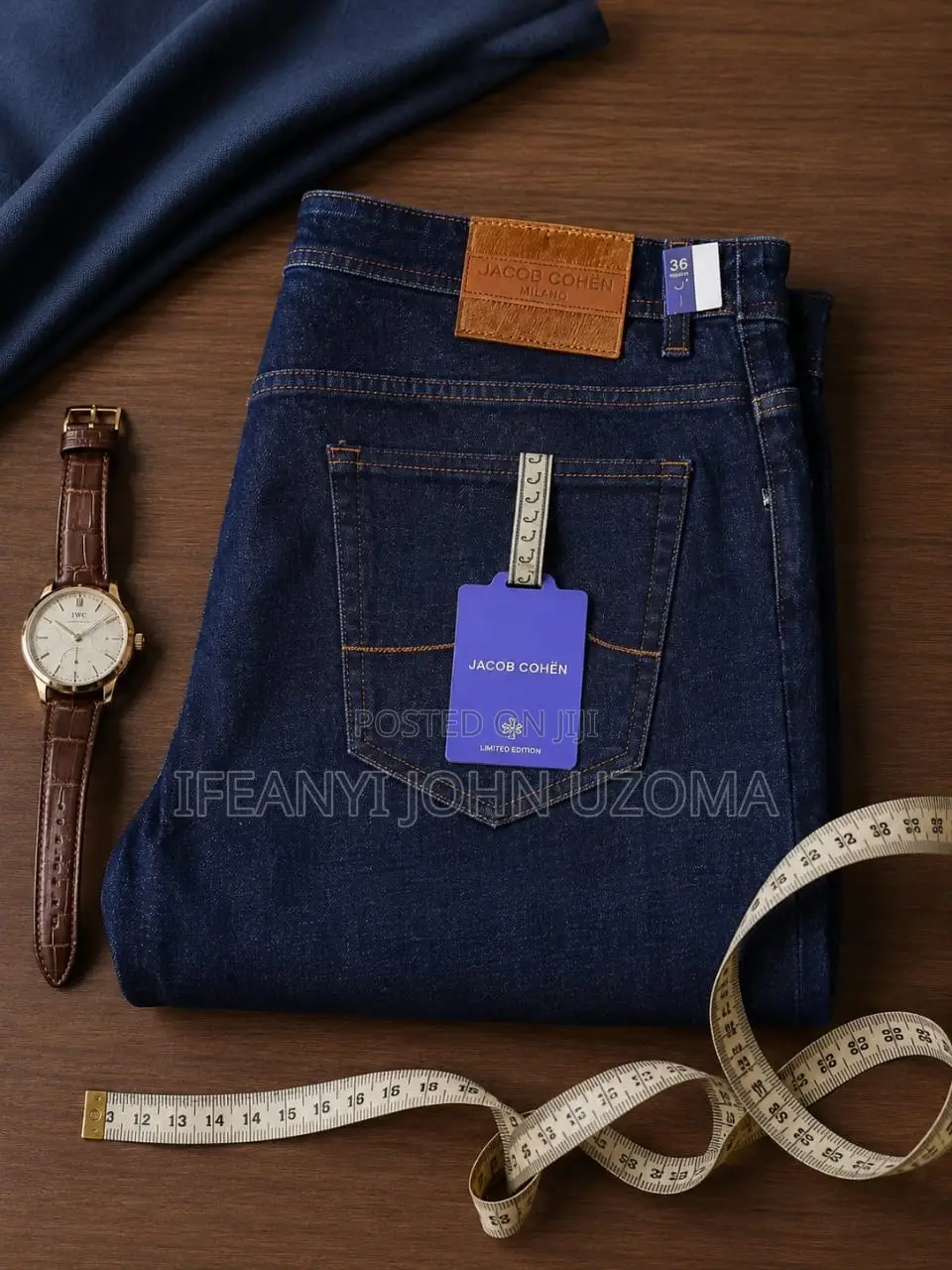 High Classic Plain Jeans