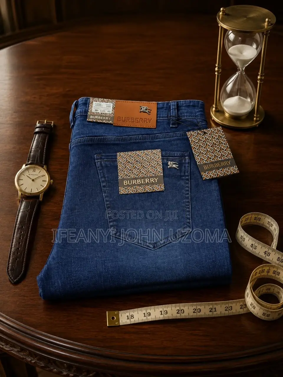 High Classic Plain Jeans