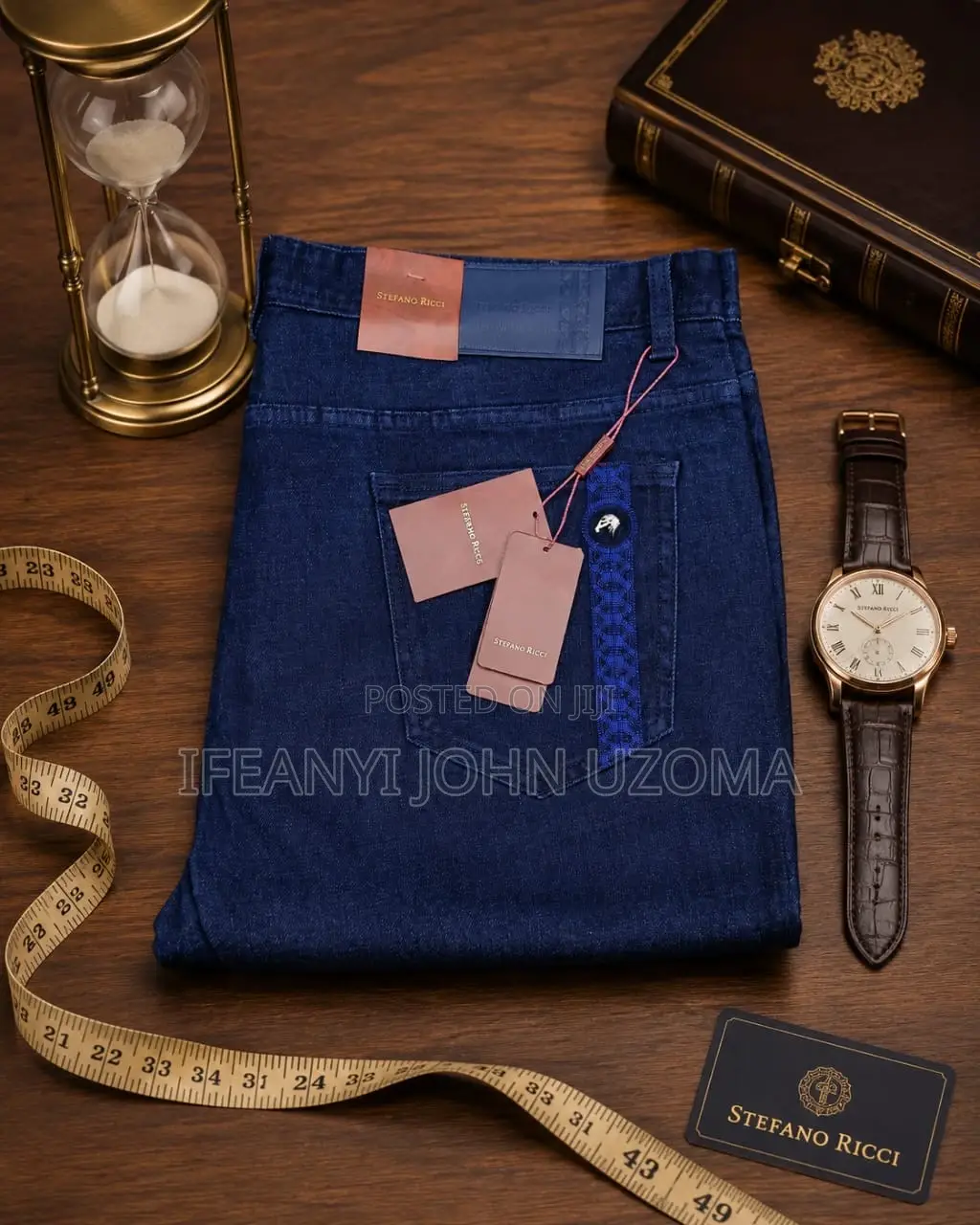 High Classic Plain Jeans