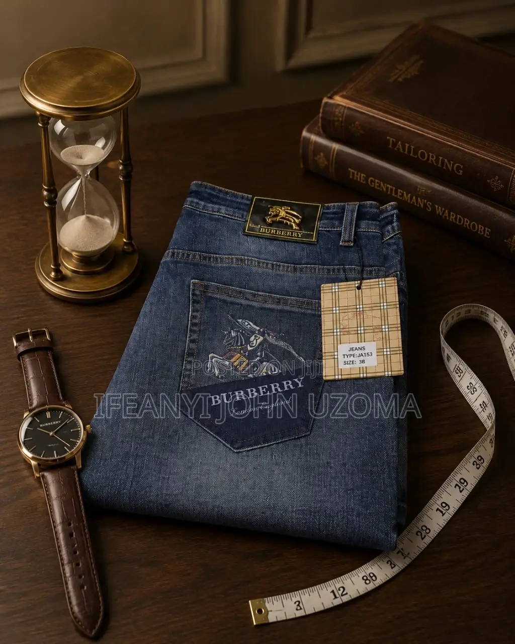 High Classic Plain Jeans