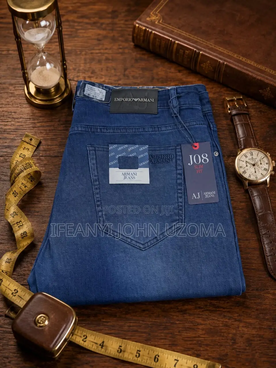 High Classic Plain Jeans