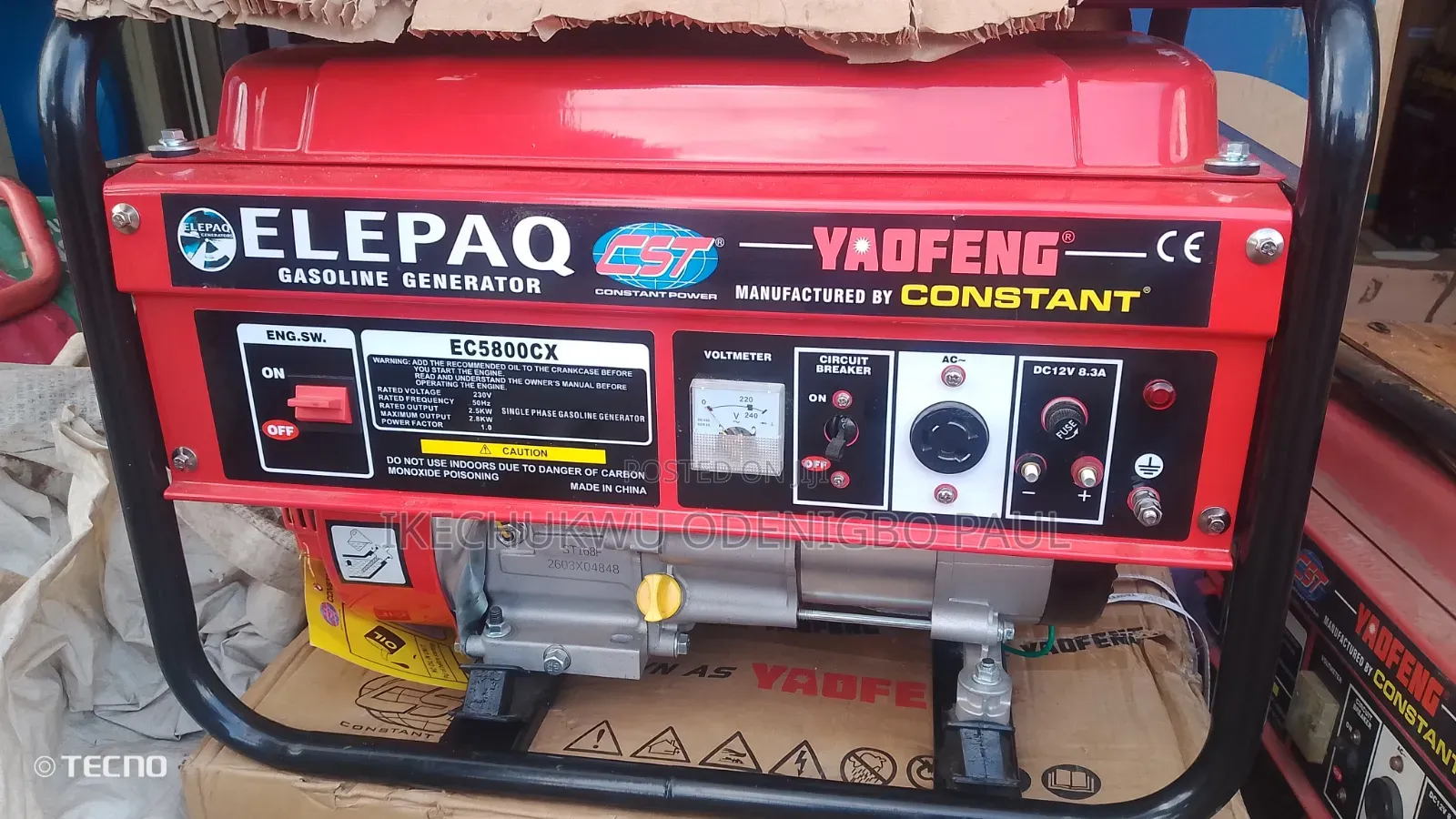 Elepaq Constant Generator