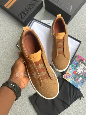 Dope Zegna Triple Stitch Sneakers Loafers Shoe