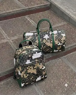 Luxury Duffel and Backpack Set