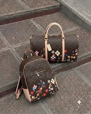 Luxury Duffel and Backpack Set