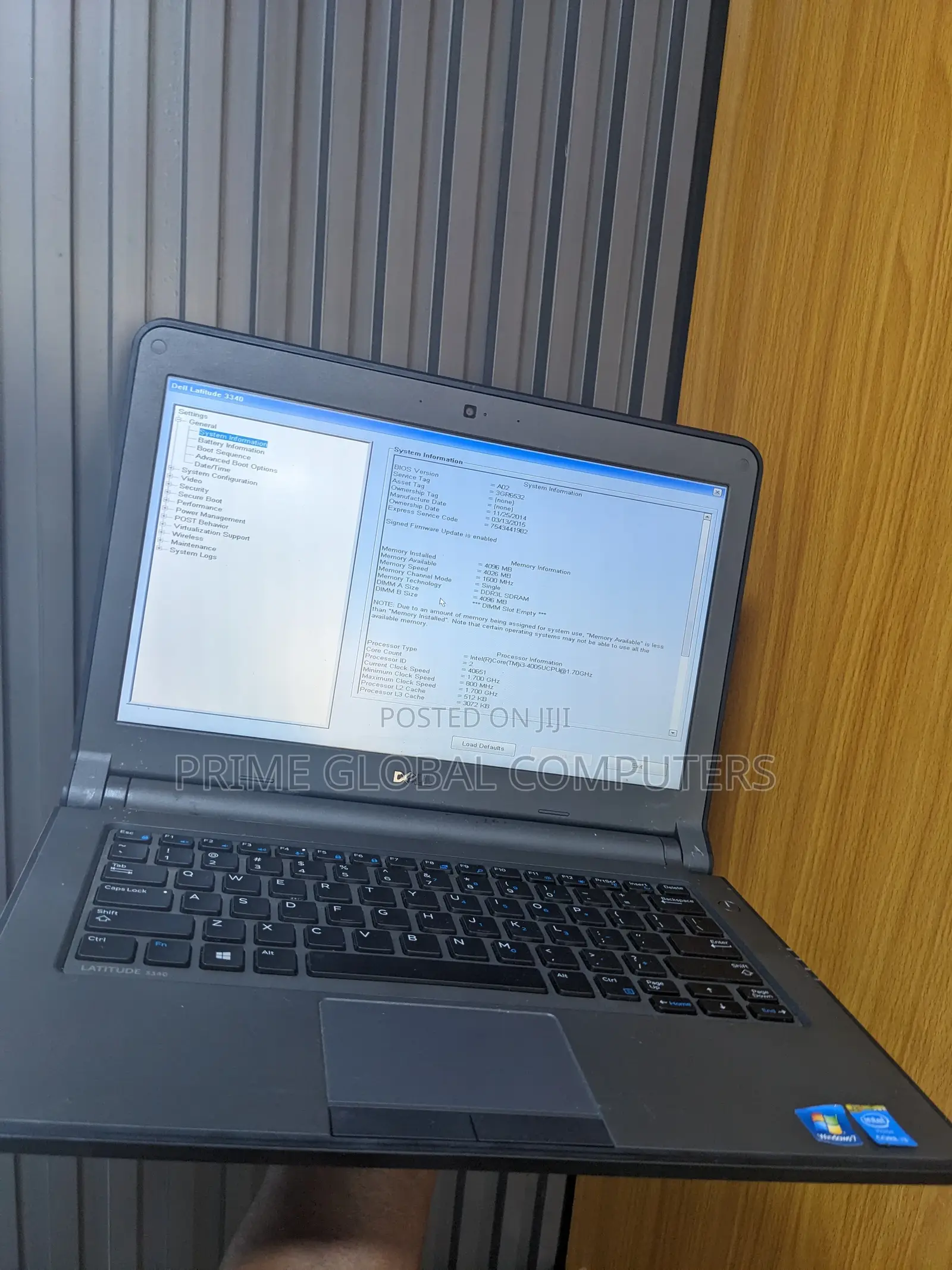 Laptop Dell Latitude 3350 4GB Intel Core i3 HDD 500GB