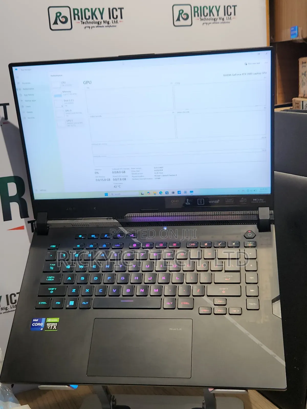 Laptop Asus ROG Strix G16 G614 16GB Intel Core i9 SSD 1T