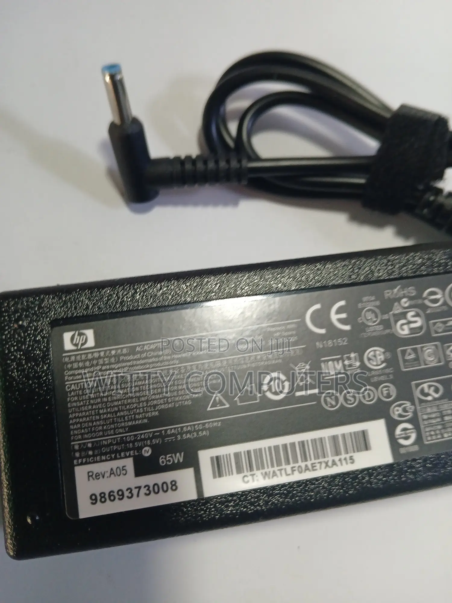 Hp 65w 18.5v – 3.5a (65w) Adapter Charger