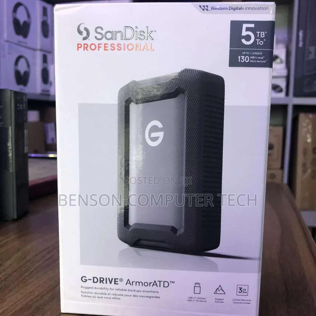 Sandisk Professional G-Drive 5tb