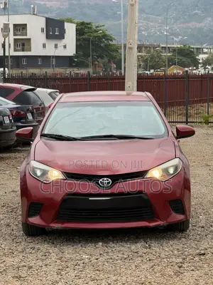 Toyota Corolla LE Premium 4dr Sedan (1.8L 4cyl CVT) 2014 Red