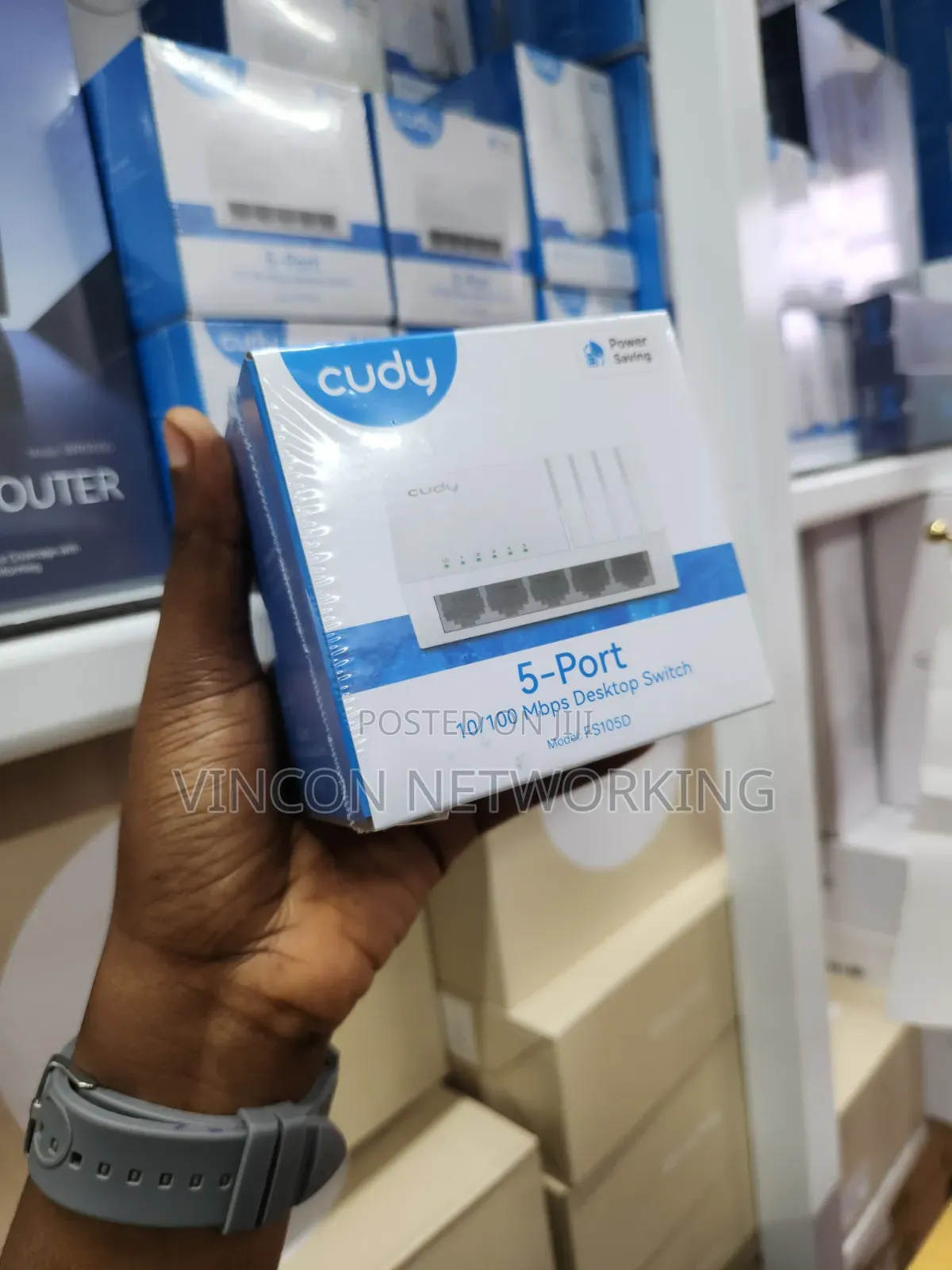 Cudy 5-Port 10/100mbps Desktop Switch