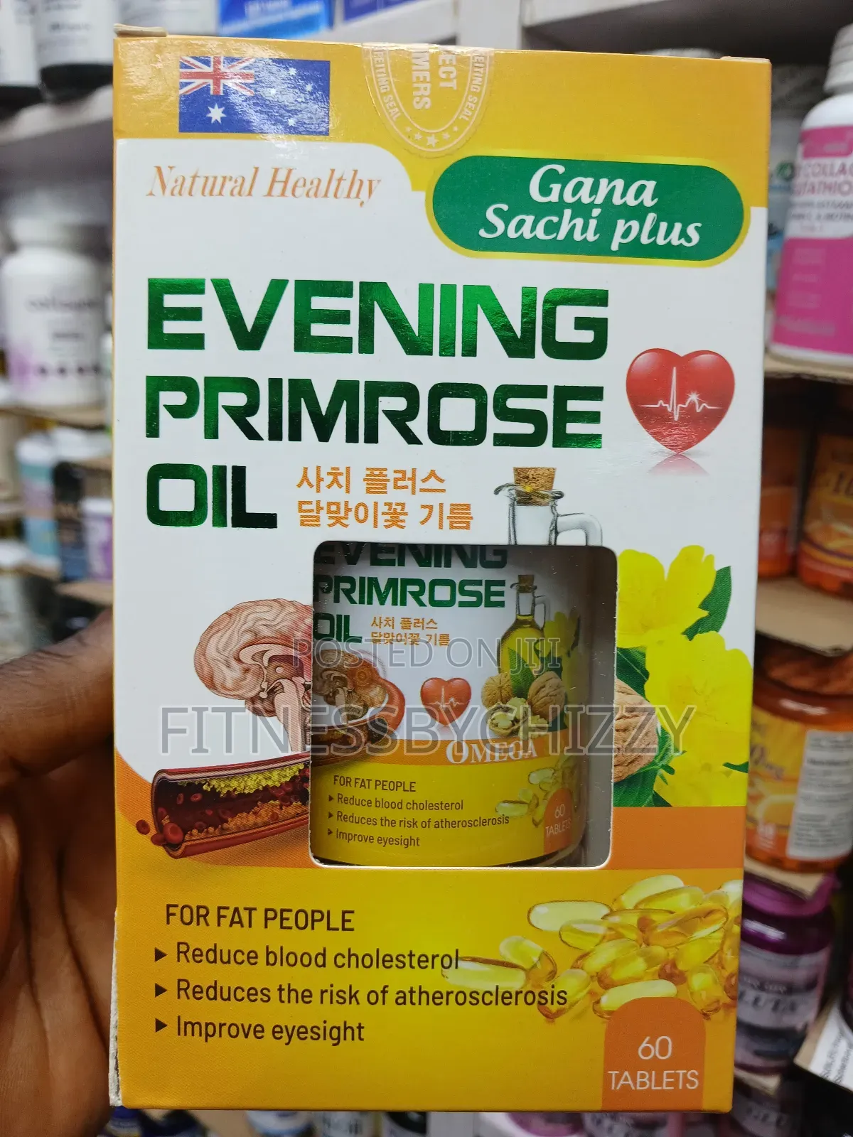 Evening Primrose Oil With Omega 369 X 60 Tablets