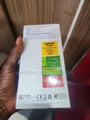New Tecno Pop 20 128 GB Black