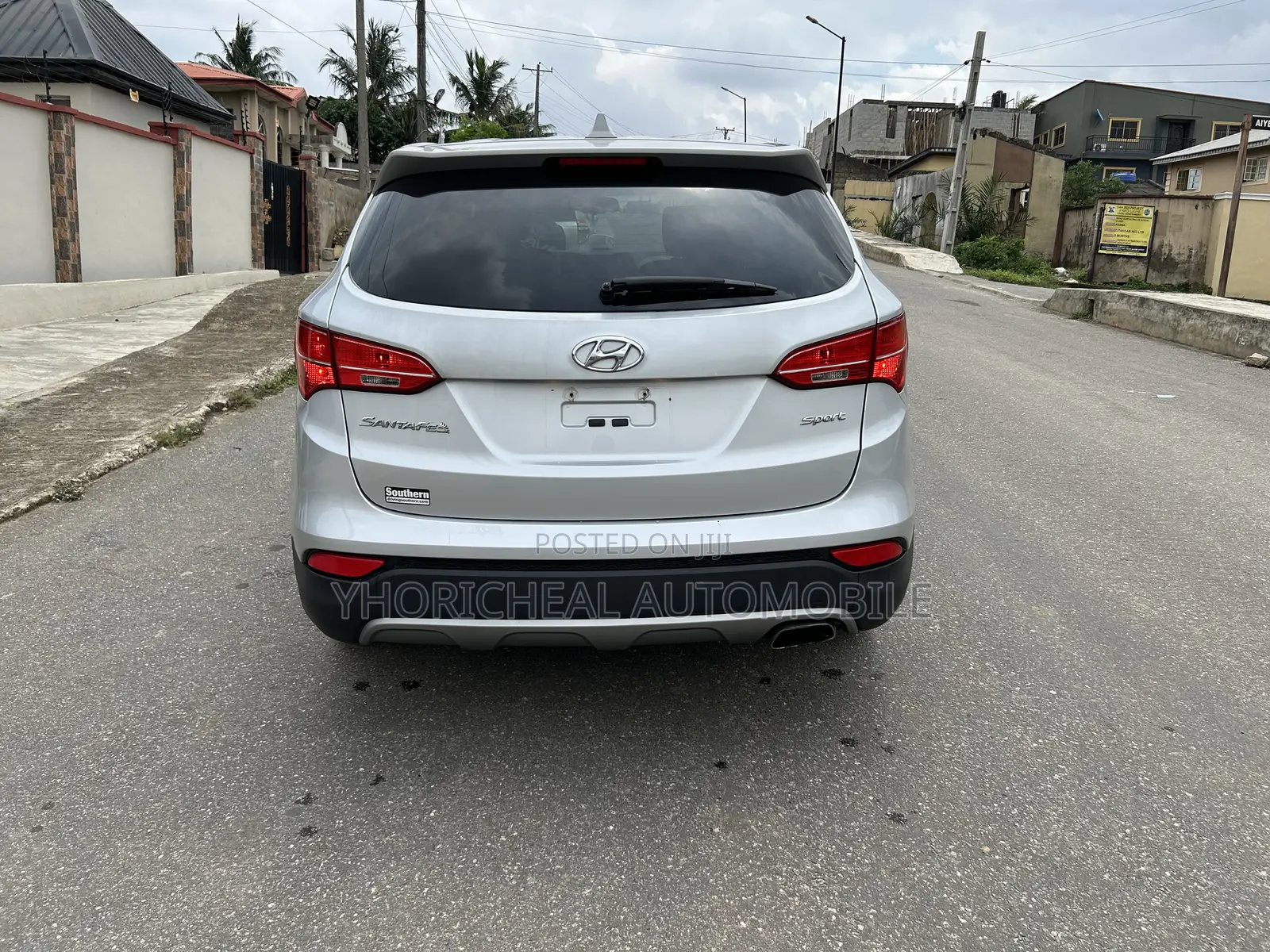 Hyundai Santa Fe 2014 Silver