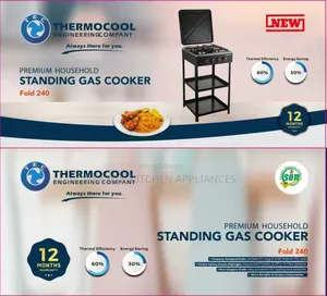 Thermocool 4 Face Cooker With Cabinet Stand / Cover
