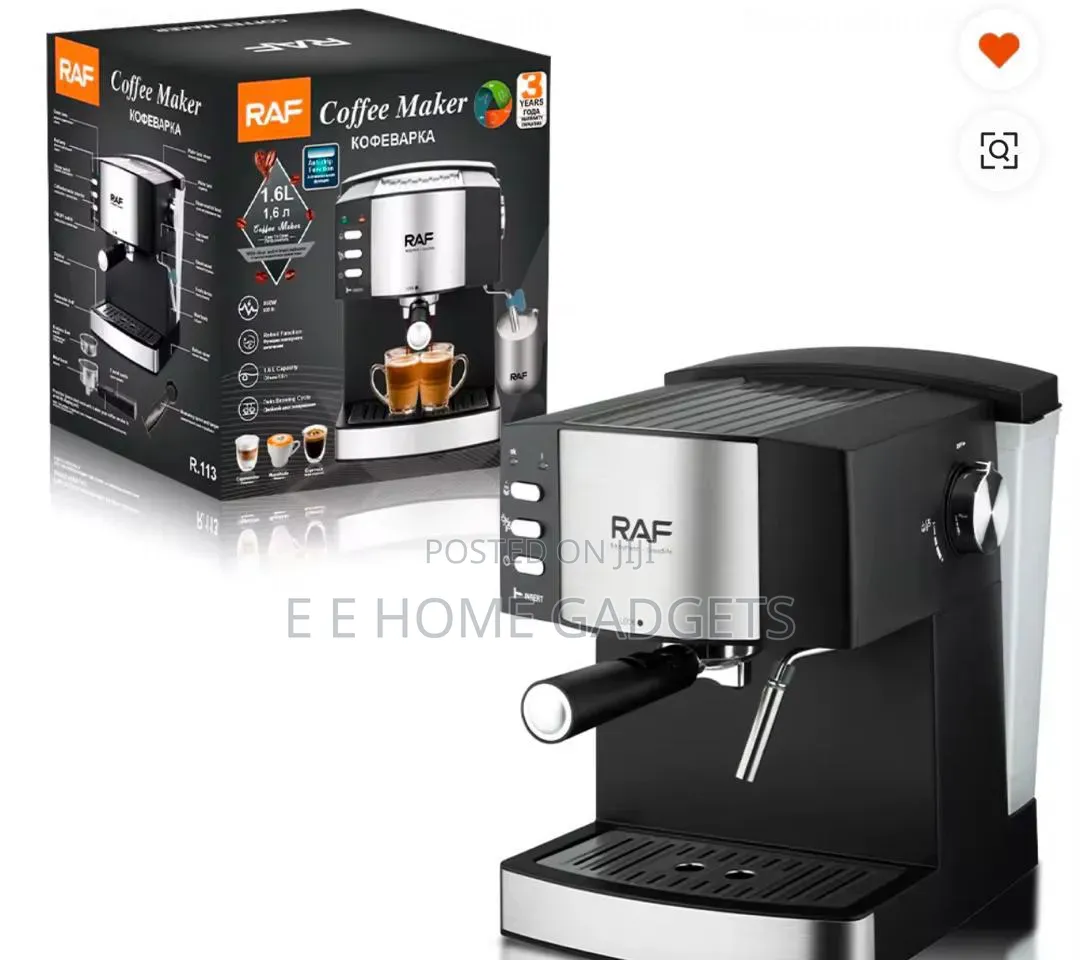 Raf 850w Coffee Maker Espresso Machine