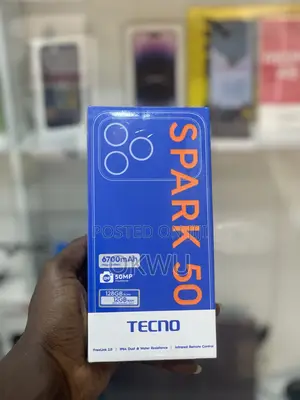 New Tecno Spark 50 128 GB Black