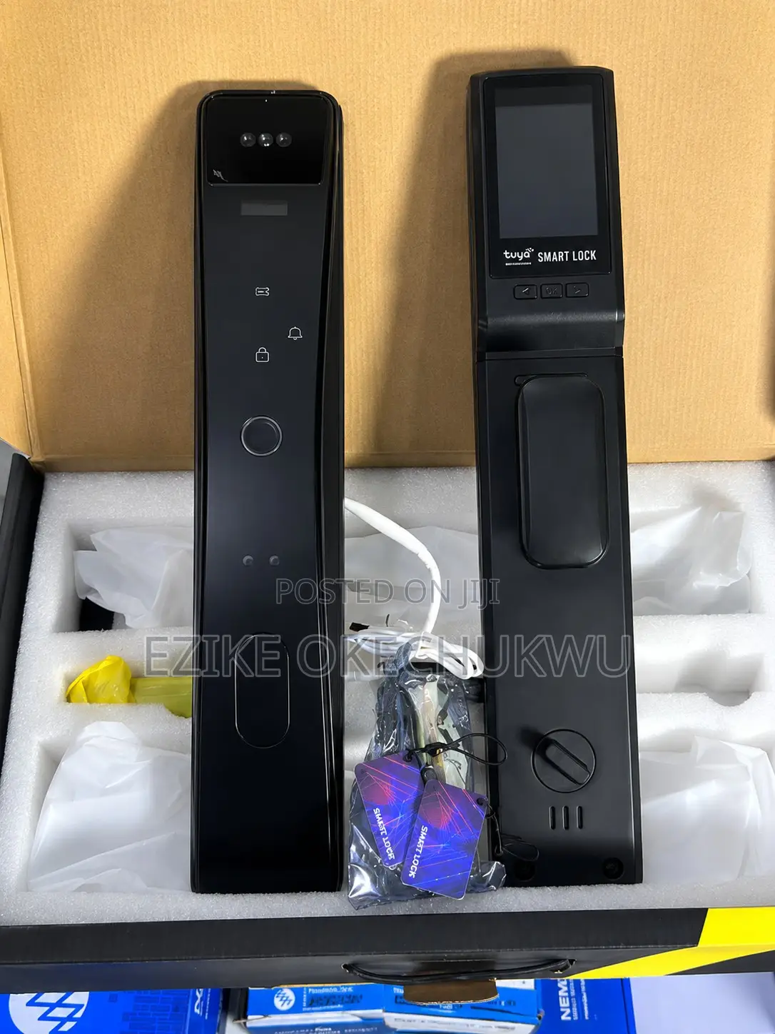 Push Pull Handle With Fingerprint Digital Smart Home Lock