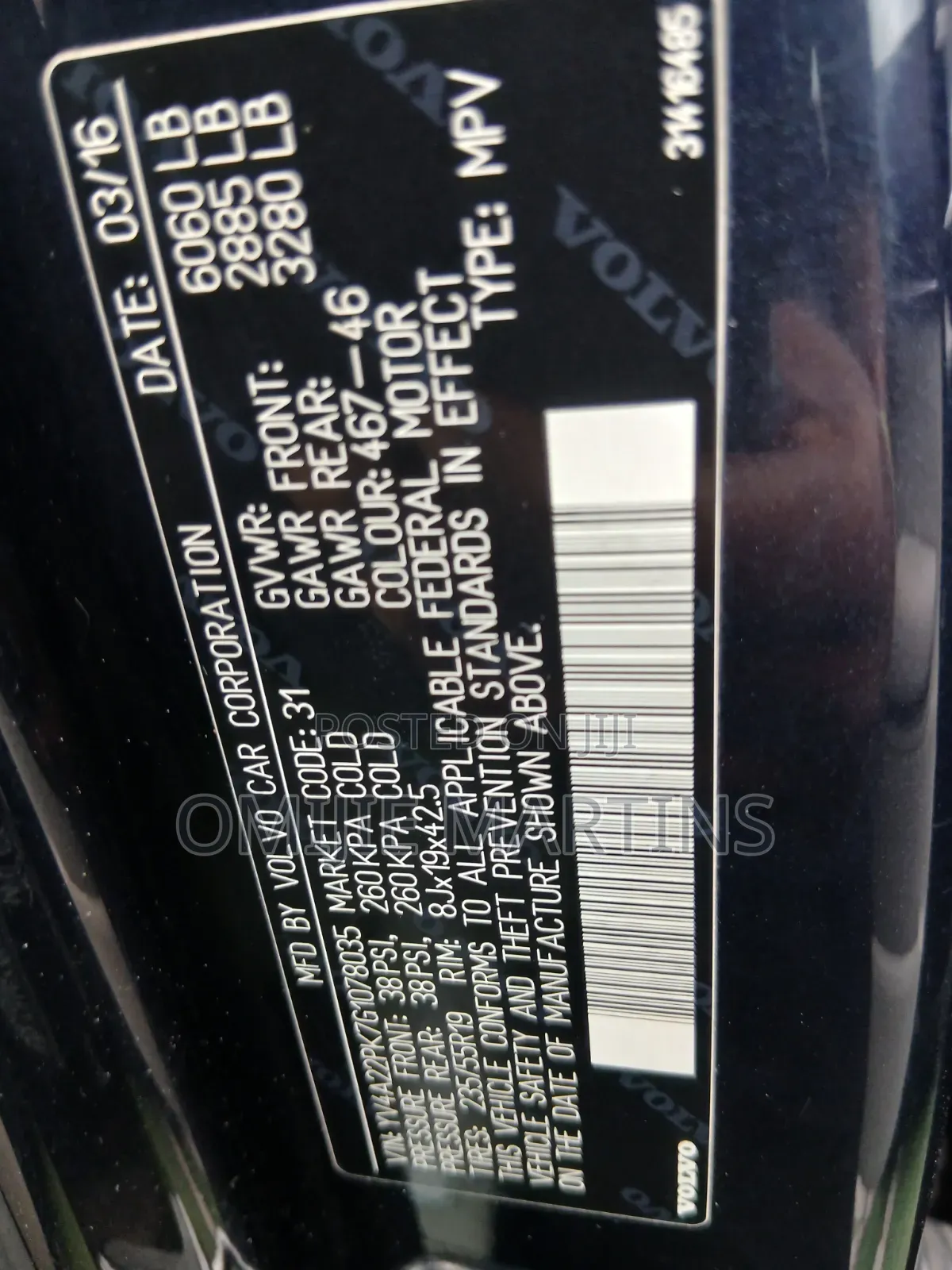 Volvo XC90 2016 Blue