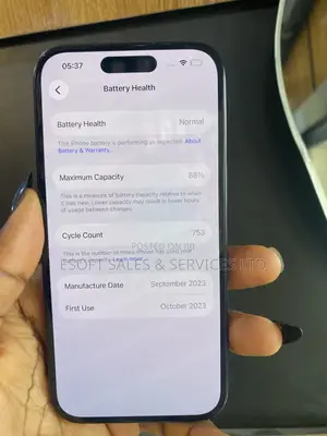 Apple iPhone 15 128 GB Black