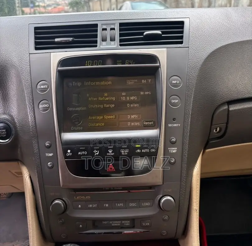 Lexus GS 350 2008 Red