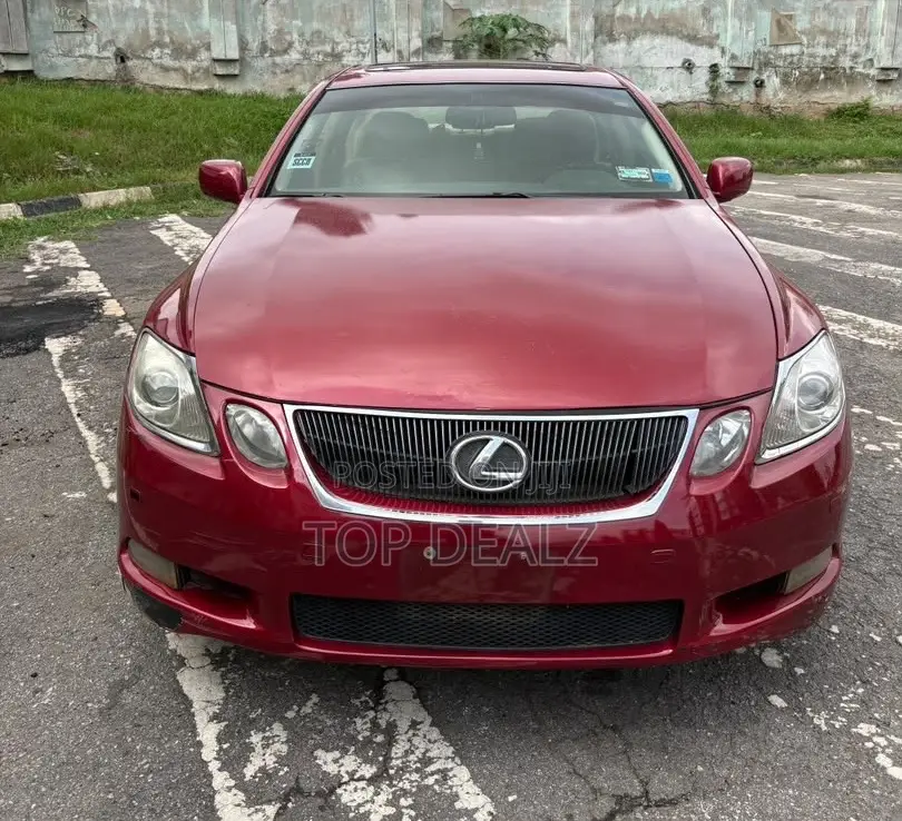 Lexus GS 350 2008 Red