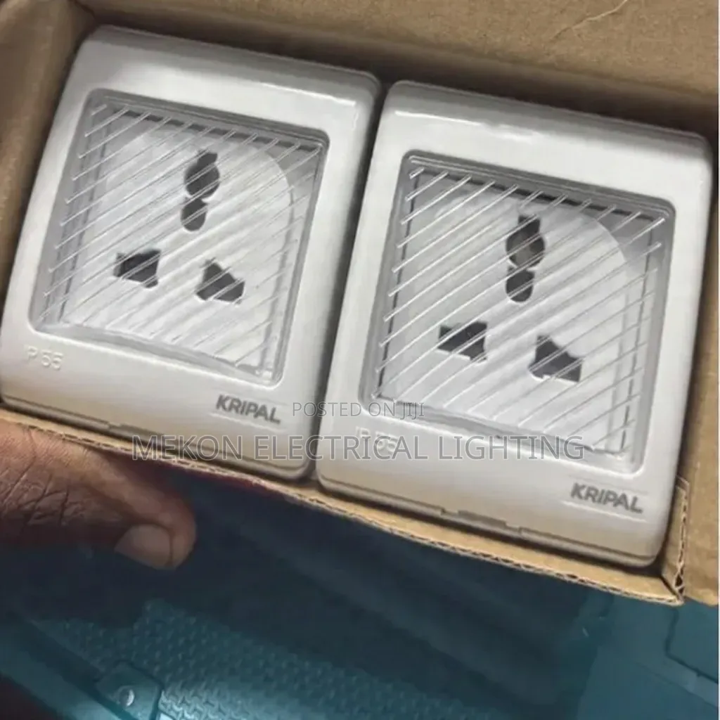 Waterproof Double Socket