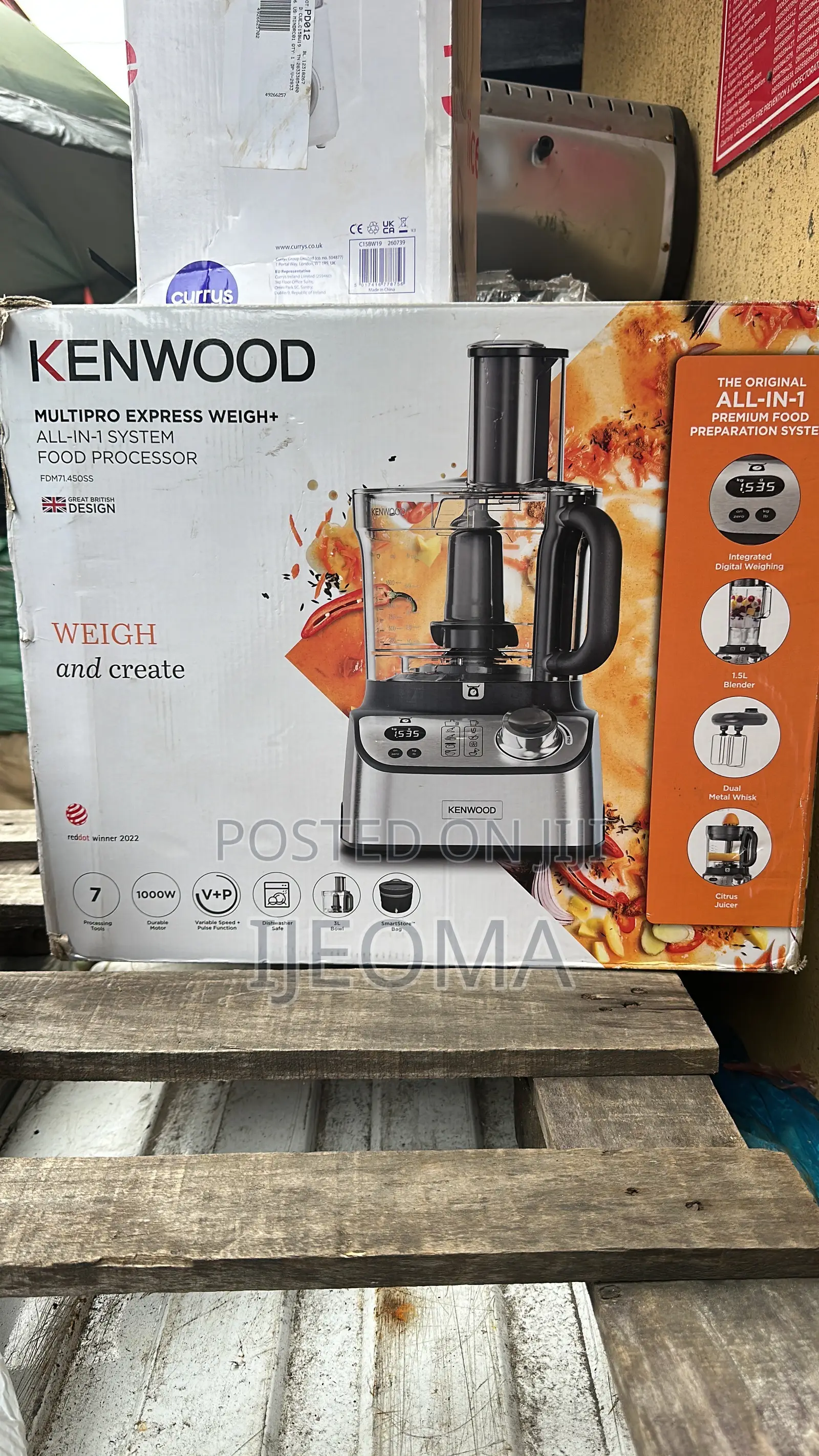 Kenwood Food Processor – Multi-Function Kitchen Helper