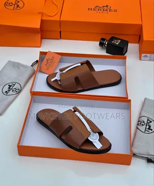 Men's Hermes Slippers