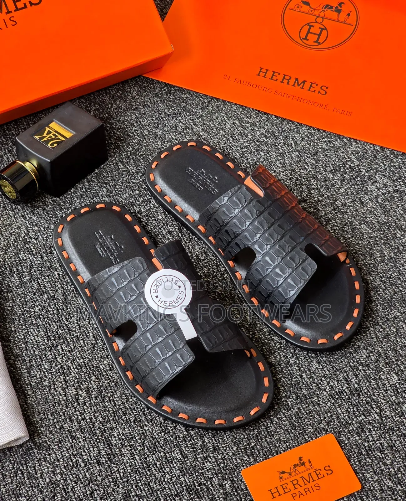 Men's Hermes Slippers