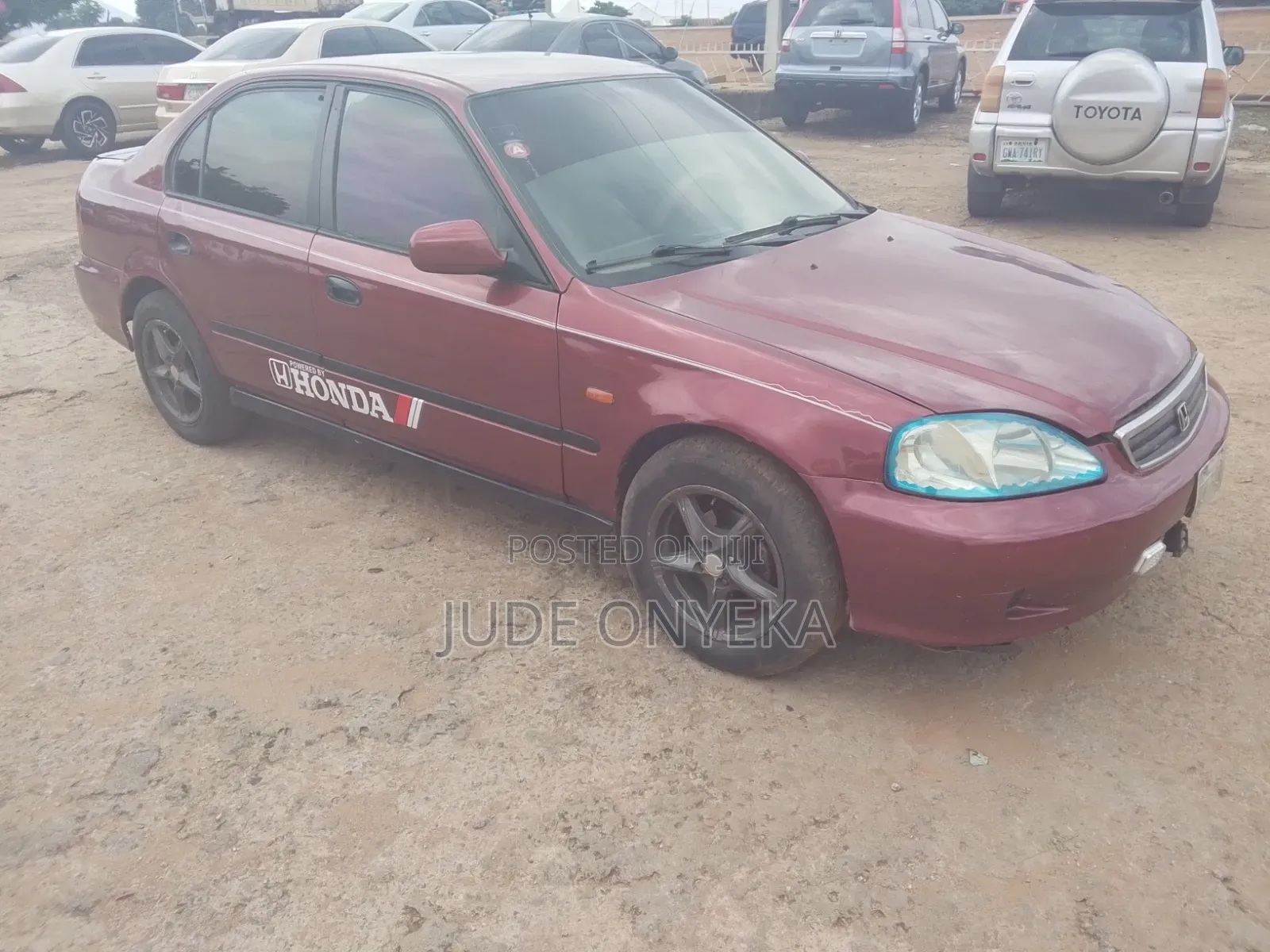 Honda Civic 2000 Red