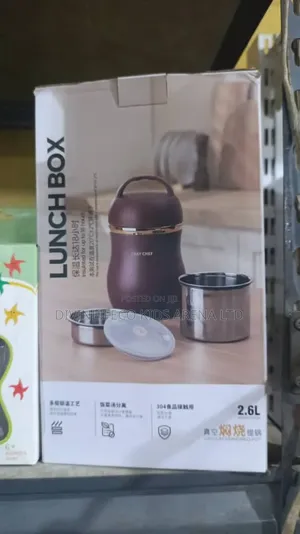 2.6l Vacuum Insulated Lunch Box - Stainless Steel Thermal Pot