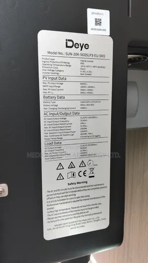 20kva 48v Deye Hybrid Inverter