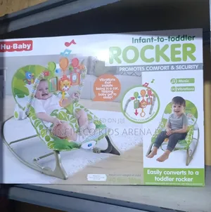 Infant to Toddler Baby Rocker With Vibration Toys - 18kg