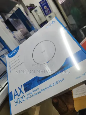 Cudy Ax3000 Ceiling Mount Wi-Fi6 Access Point With 2.5g Port