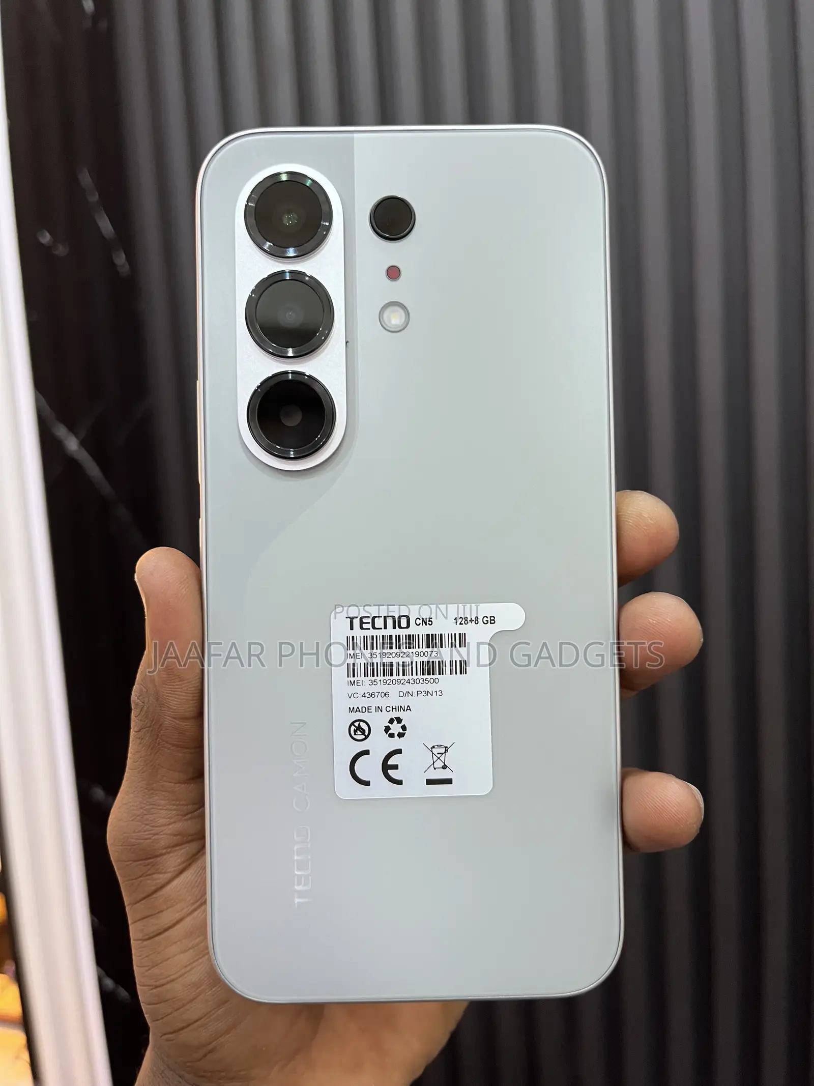 New Tecno Camon 50 256 GB Silver