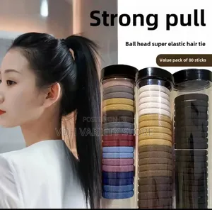 20pc Seamless High Elasticity Women Hair Canned Rubber Band