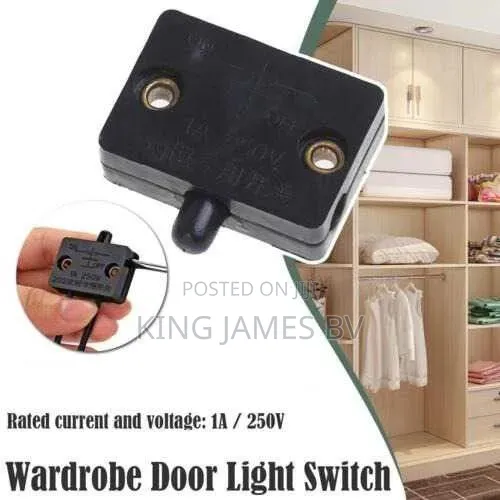 Wardrobe Switch – Smart Convenient Lighting Control