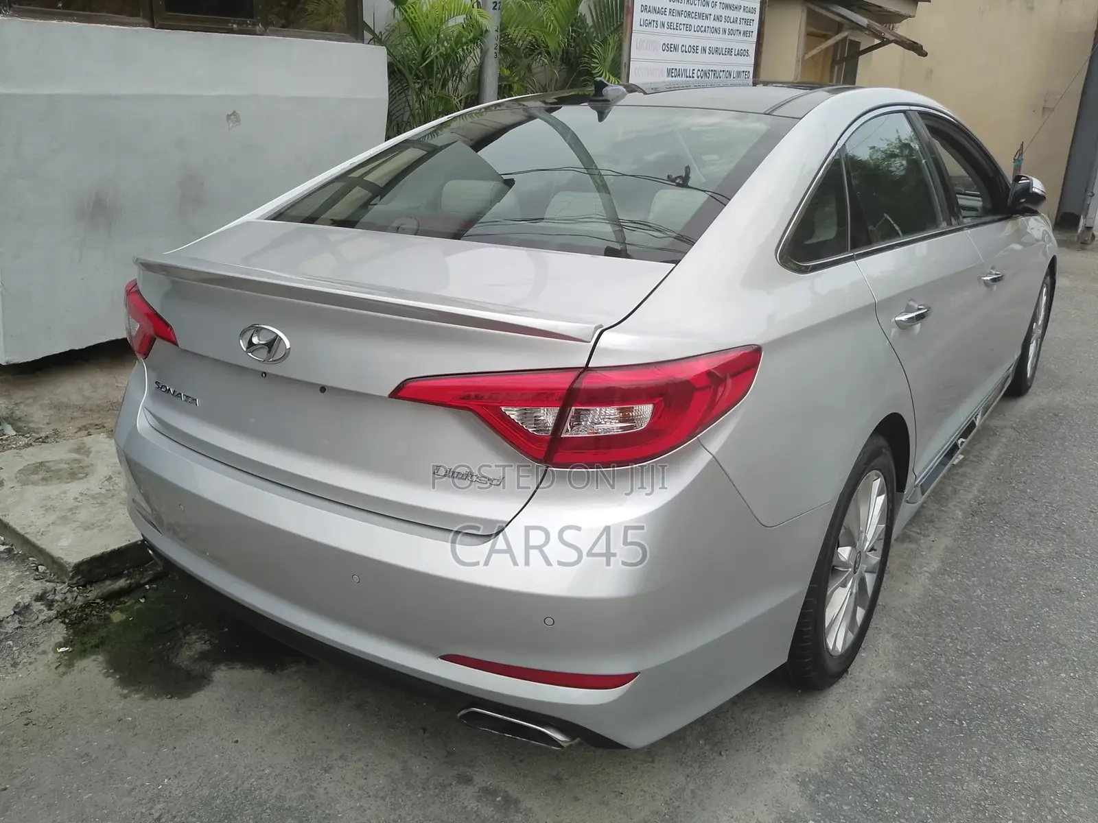 Hyundai Sonata 2015 Silver
