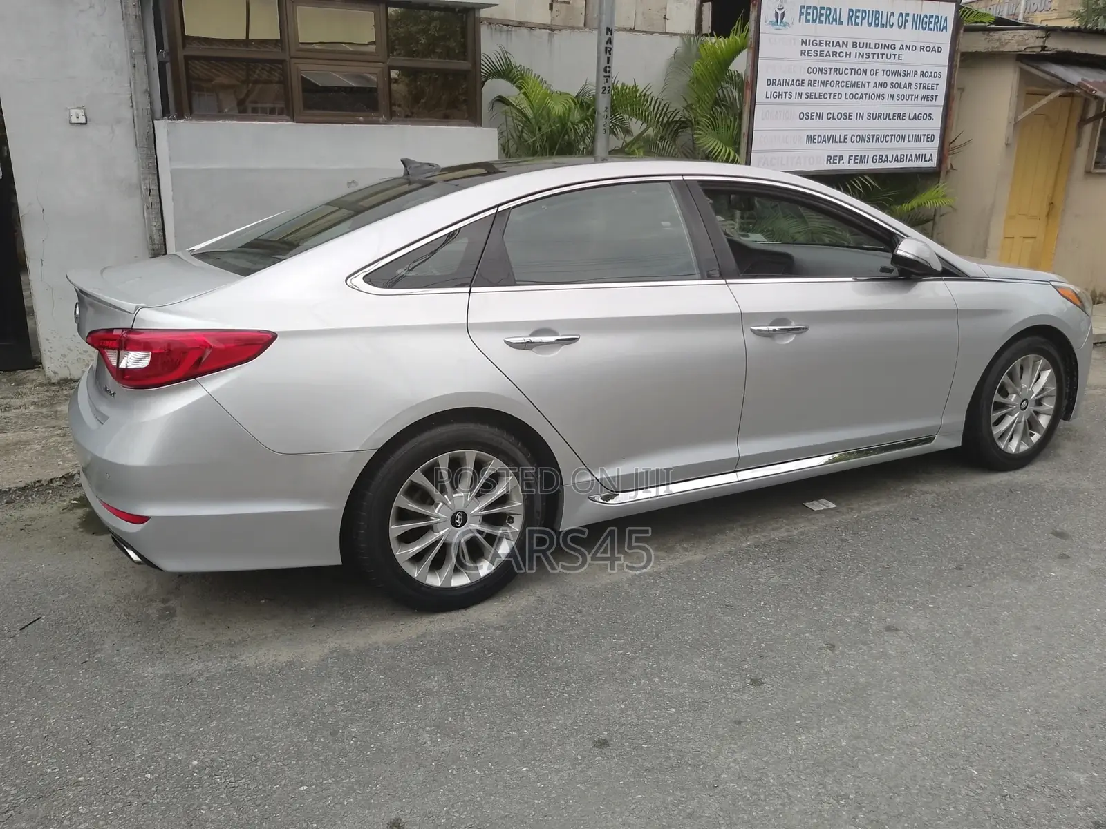 Hyundai Sonata 2015 Silver