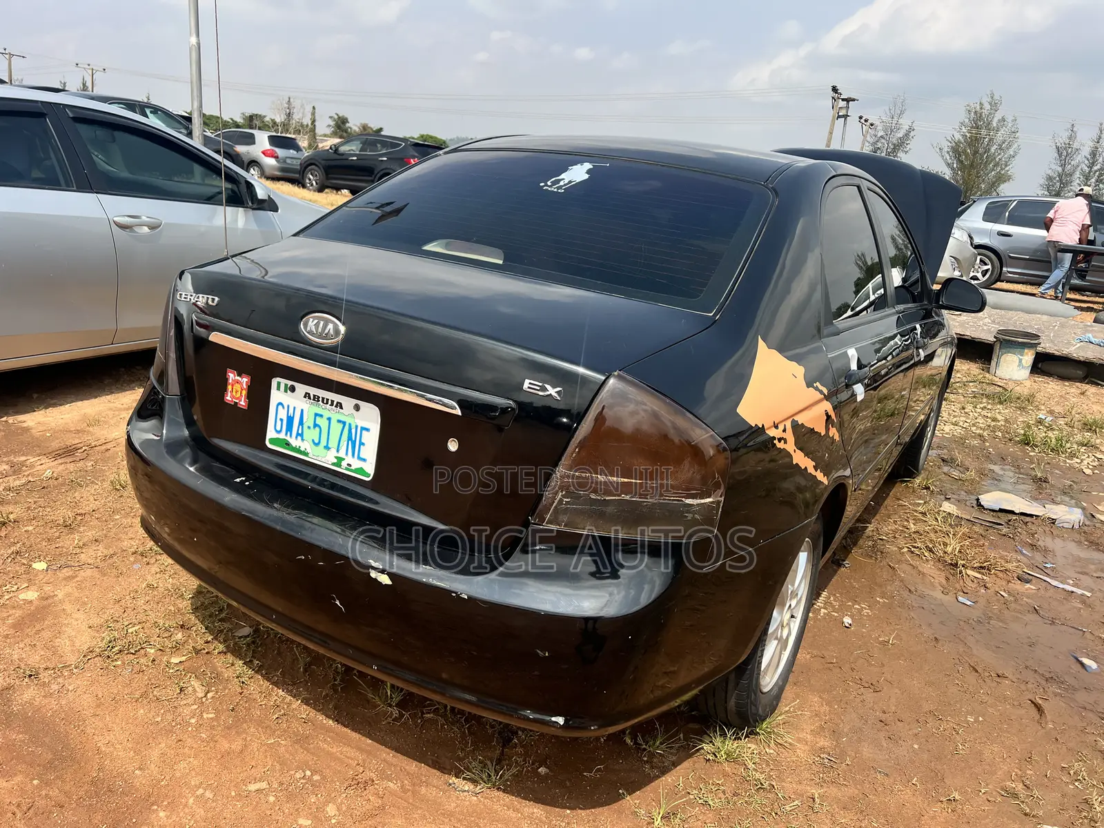 Kia Cerato 2008 Black