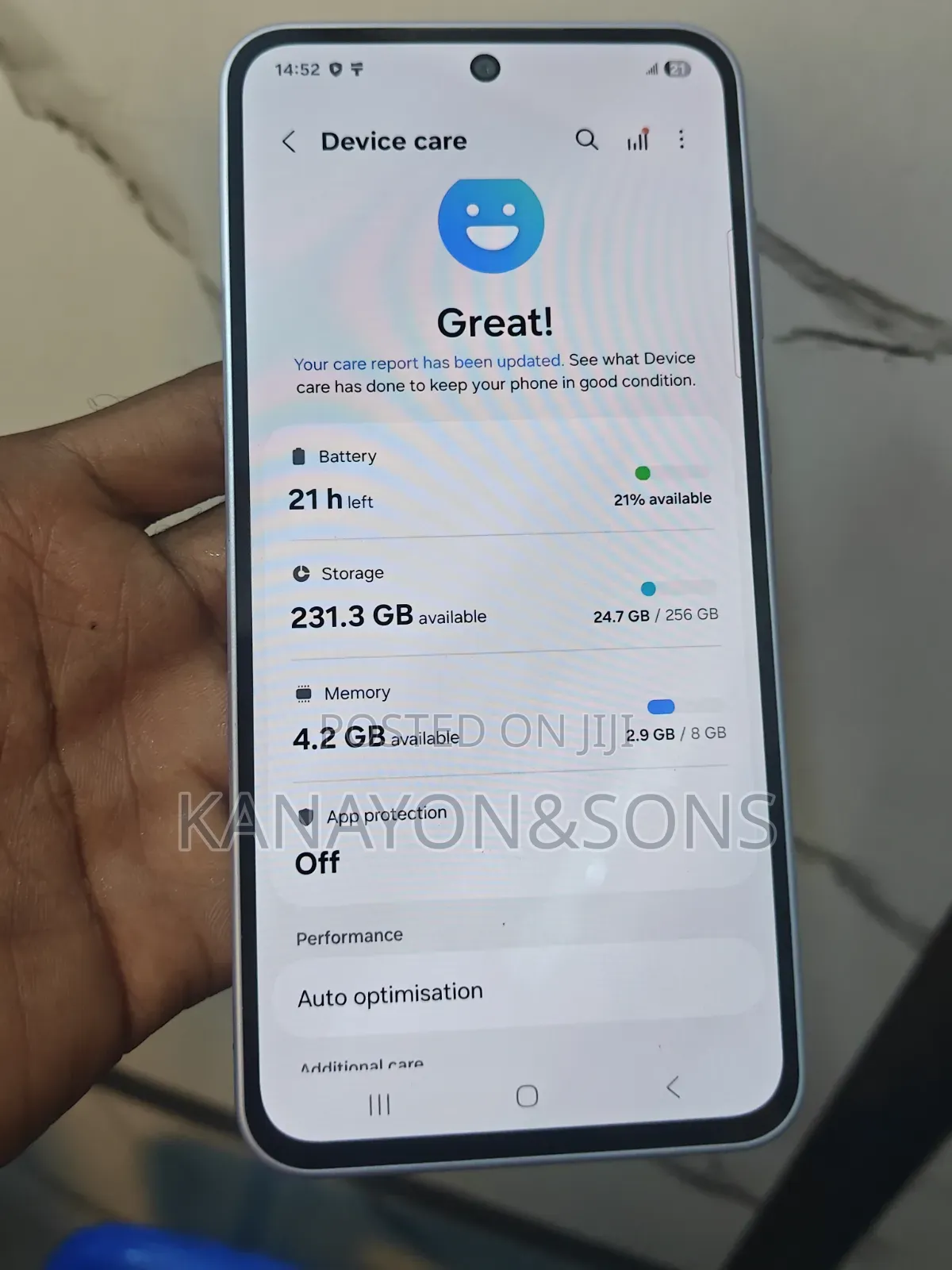 Samsung Galaxy A36 256 GB Black