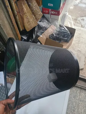 Iron Office Waste Bin.